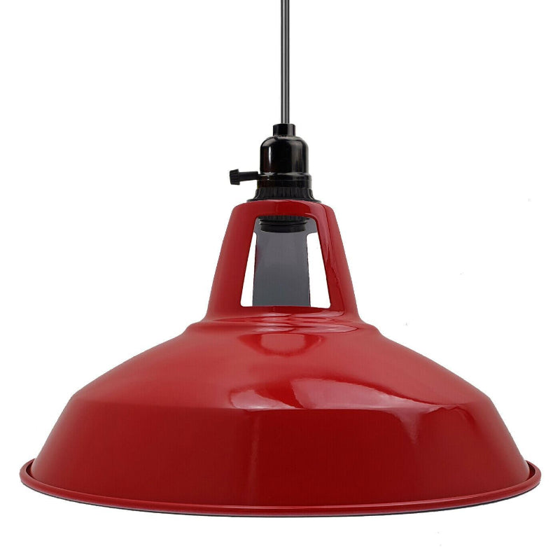 Industrial Pendelleuchte Satinnickel