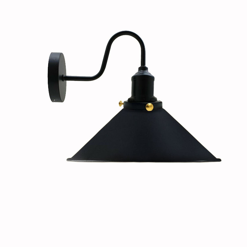 Industrie Wandlampe farbig