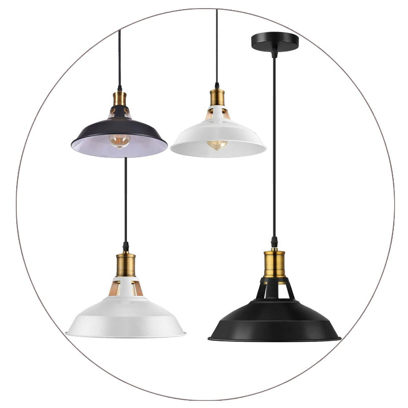 Industrielle Pendelleuchte |Ø30cm|E27|Deckenleuchte 