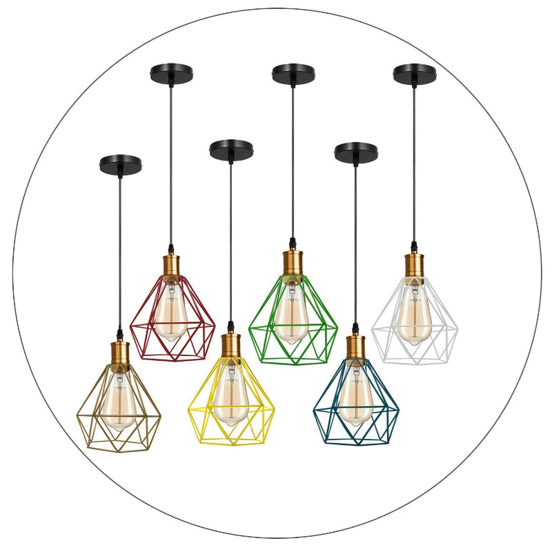 Käfig-deckenleuchte & hängelampe Ø 20cm Deckenlampe