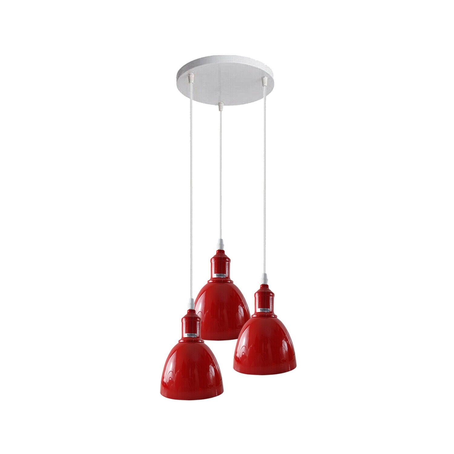 Deckenlampe pendelleuchten 3 flammig lampenschirm