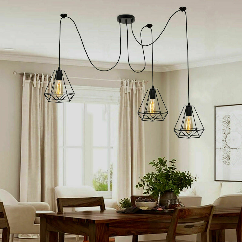 Spinnenlampe 1-8 flammig verstellbar