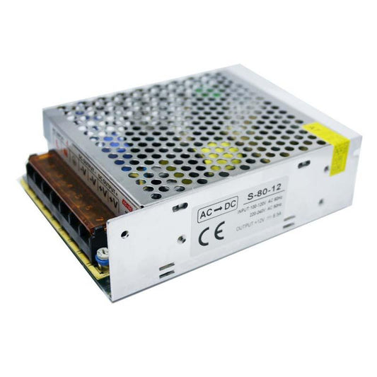  Trafo 12V/80W/6.6A/ IP20 netzteil Fur LED Streifen 