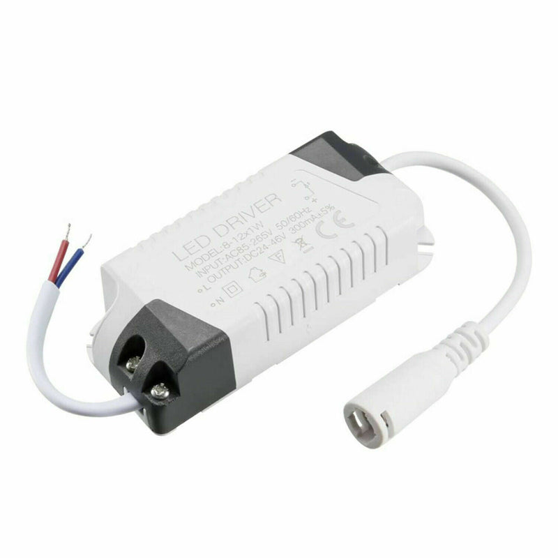 LED driver 8-12W, 300 mA constant current, 24-46V DC, non-dimmable. Ideal for LED lighting. Order now!