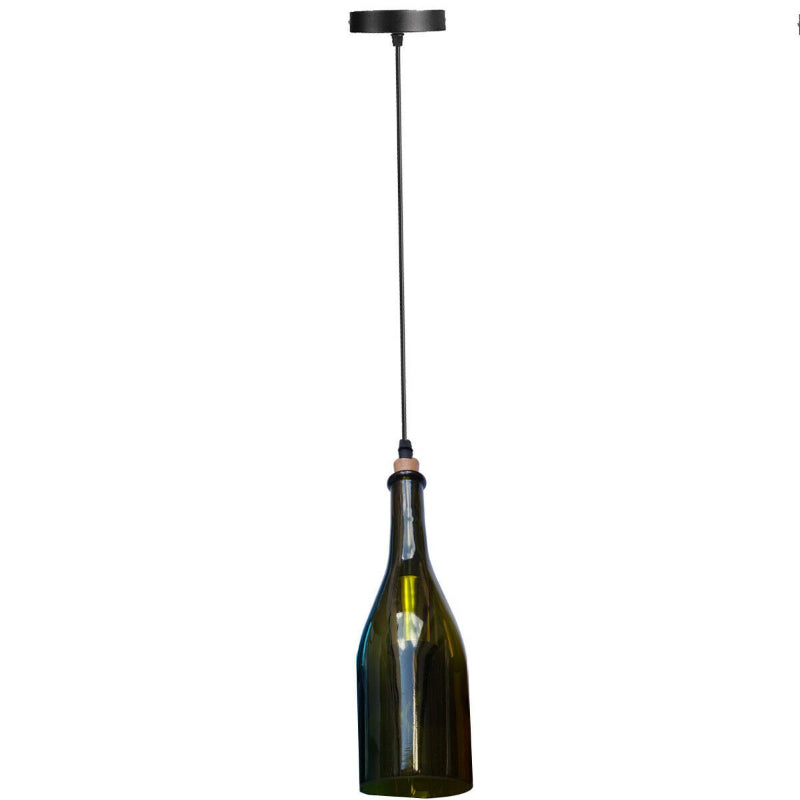 Flasche mit Lampenschirm Hängelampen 