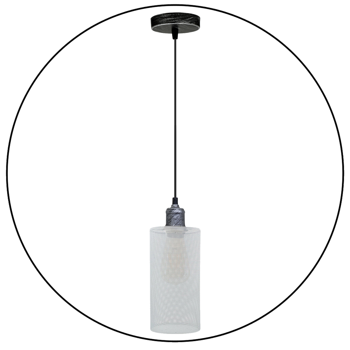 Glas Pendelleuchten Höhenverstellung 
 Lampenschirm