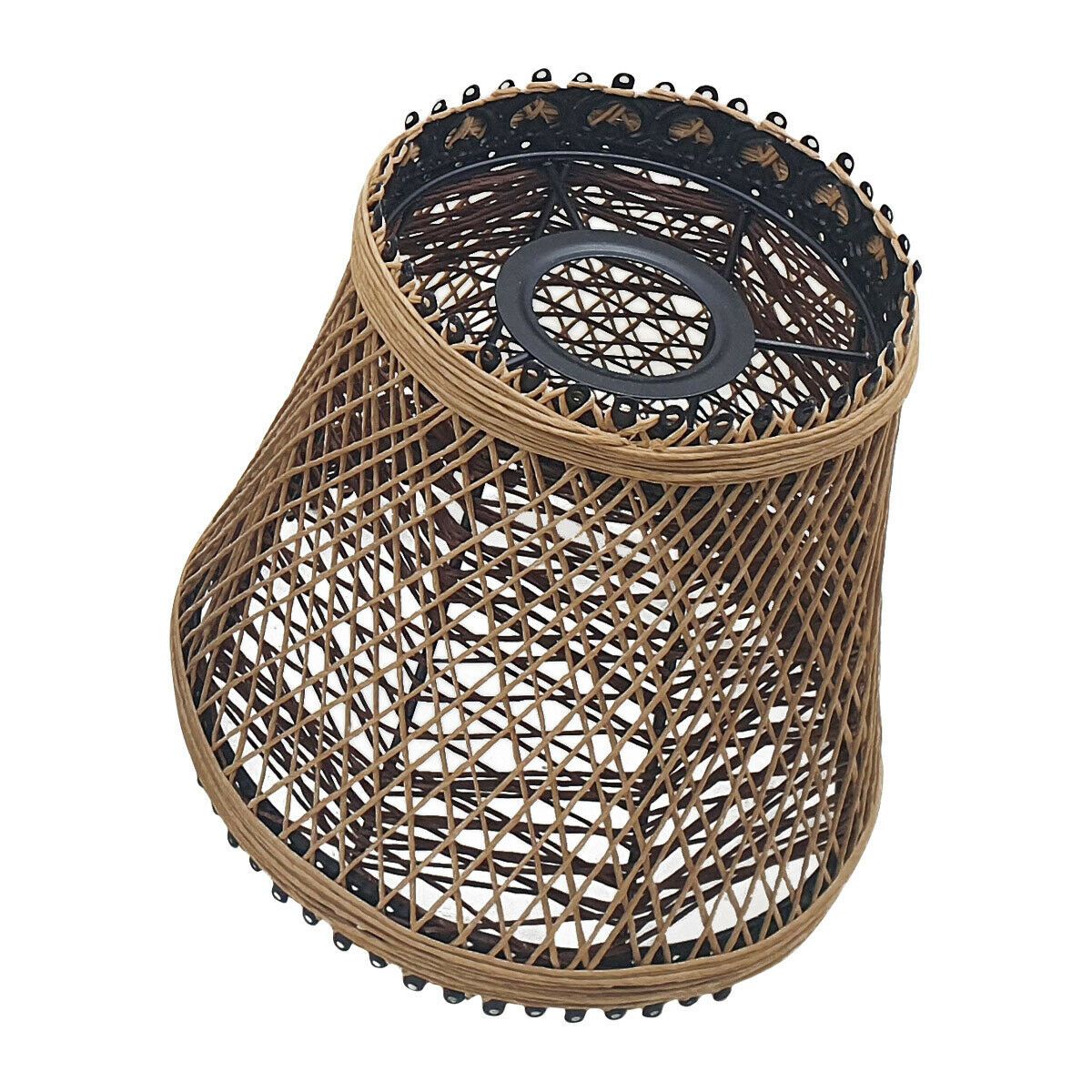 Nest Bird Cage Pendelleuchten Gewebter Rattan Creative Lamp Cage