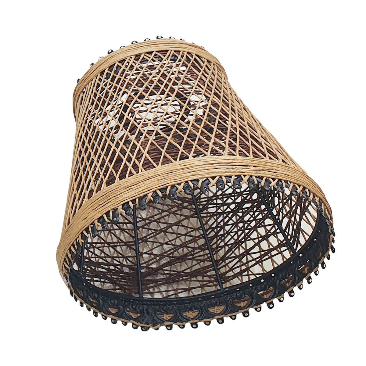 Nest Bird Cage Pendelleuchten Gewebter Rattan Creative Lamp Cage