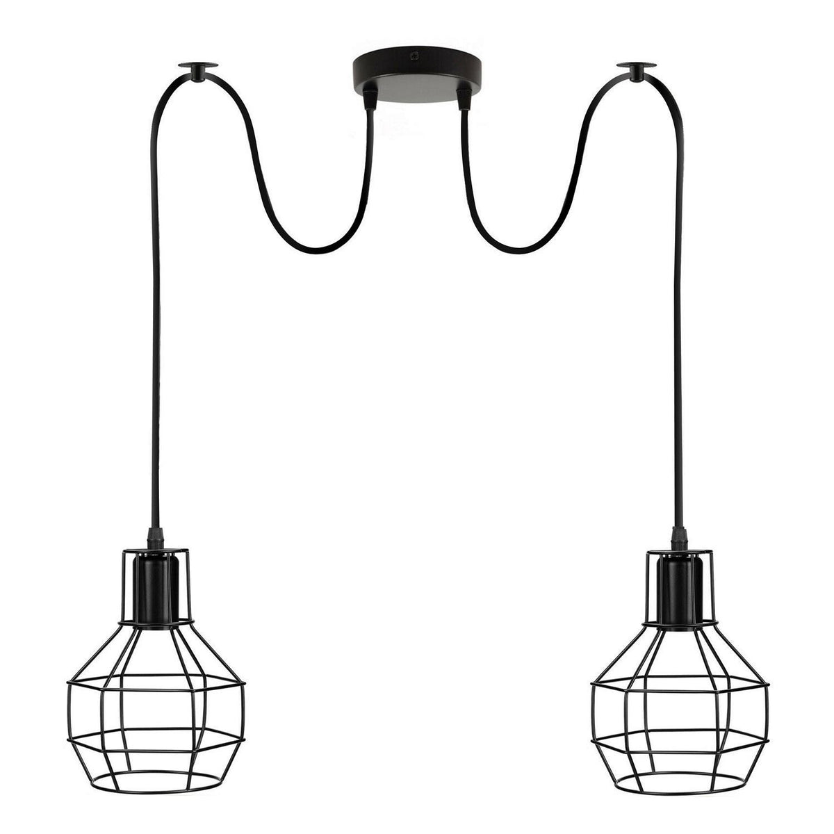 Vintage spinnenlampe Pendelleuchte Käfigschirme