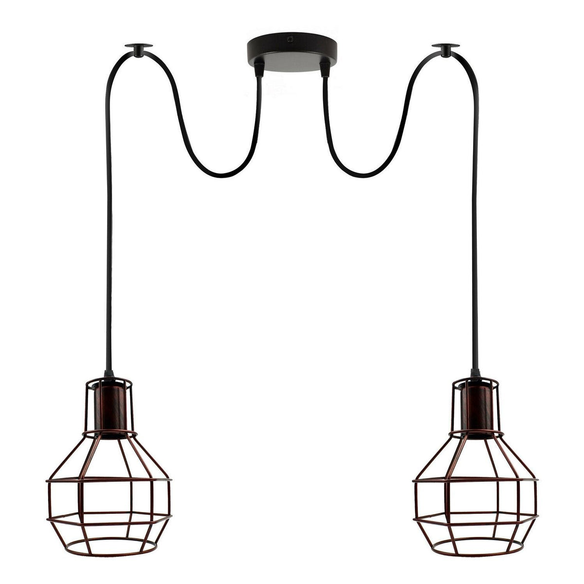 Vintage spinnenlampe Pendelleuchte Käfigschirme
