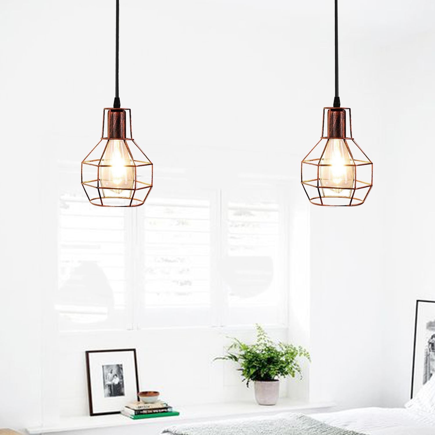 Vintage spinnenlampe Pendelleuchte Käfigschirme